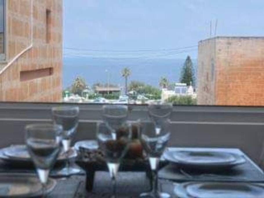 Private Room In A Modern Apartment With Pool And Sea View San Pawl il-Baħar Zewnętrze zdjęcie